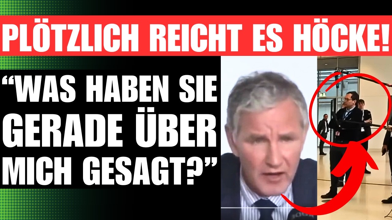PL&Ouml;TZLICH PROVOZIERT REPORTER H&Ouml;CKE 🚨 DANACH WISCHT H&Ouml;CKE MIT IHM DEN BODEN AUF! (einfach genial!)