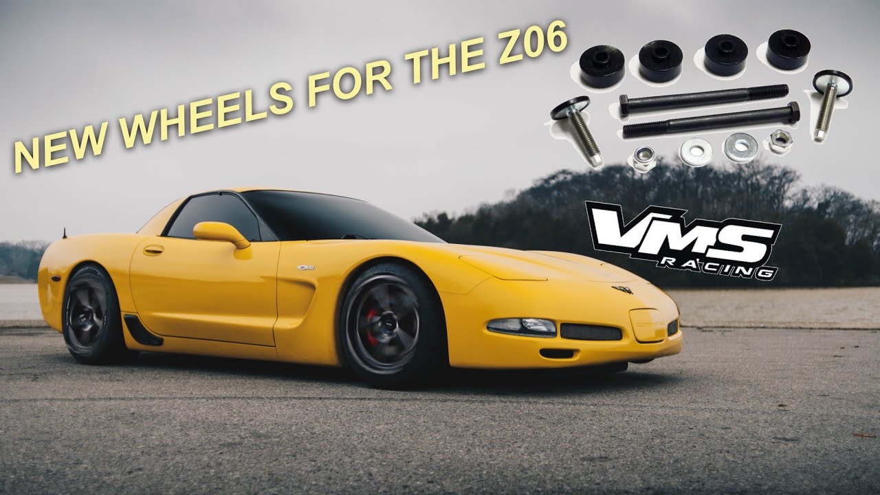 VMS Lowering Kit and Wheels Install on the Z06!