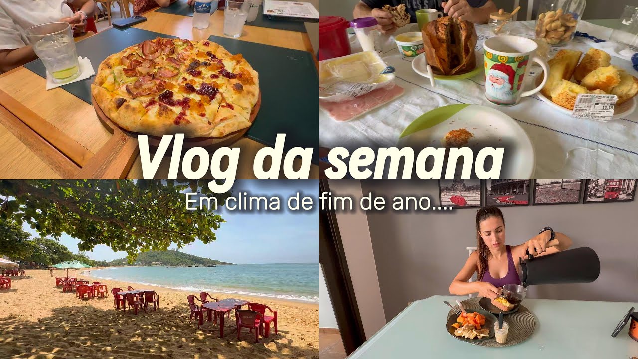 Chegada da Família, Festas de Fim de Ano, Passeio na Praia de Setiba, Rotina com Visitas