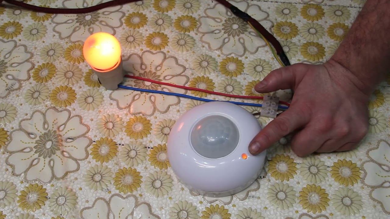 hareket sens&ouml;r bağlantısı ve ayarı nasıl yapılır