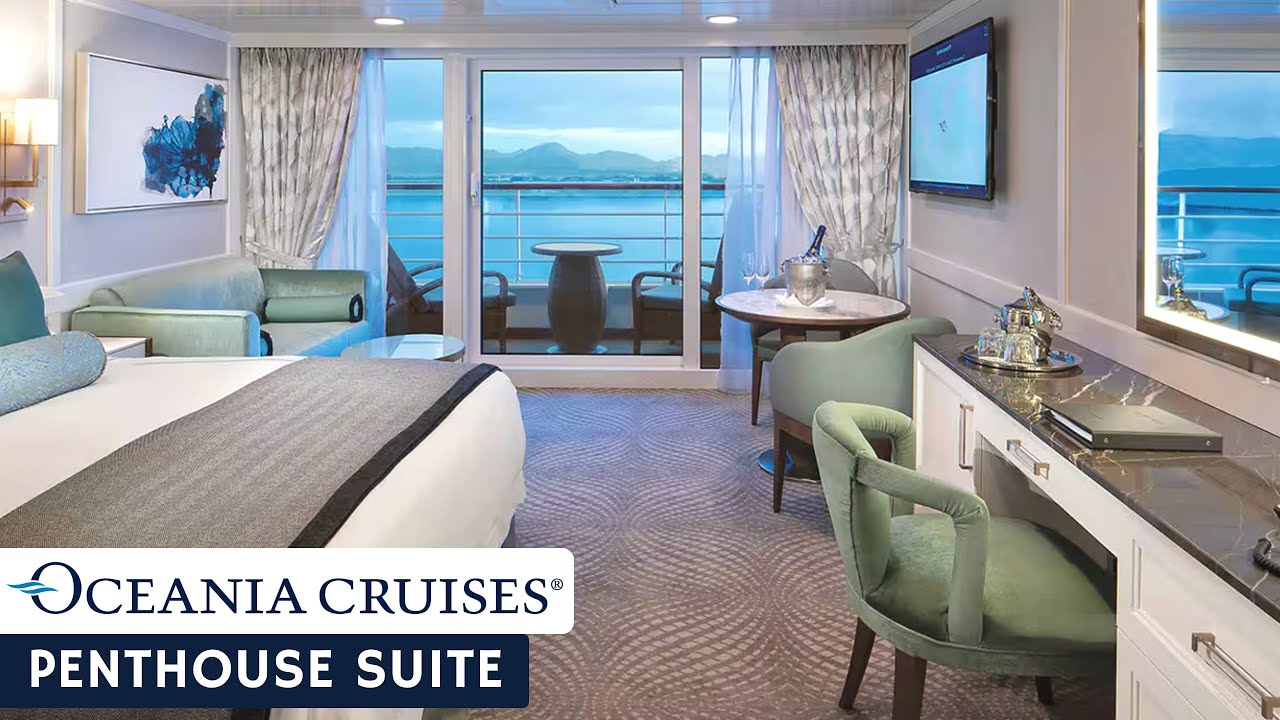 Oceania Nautica | Penthouse Suite Full Walkthrough Tour & Review | 4K