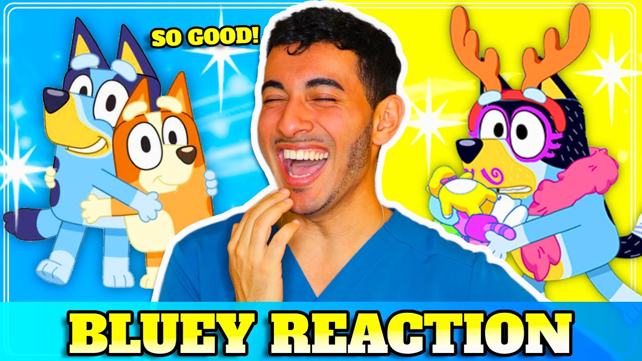Bluey REACTION - BEST KIDS SHOW EVER? Real Doctor REACTS to Bluey | Pediatrician Reacts