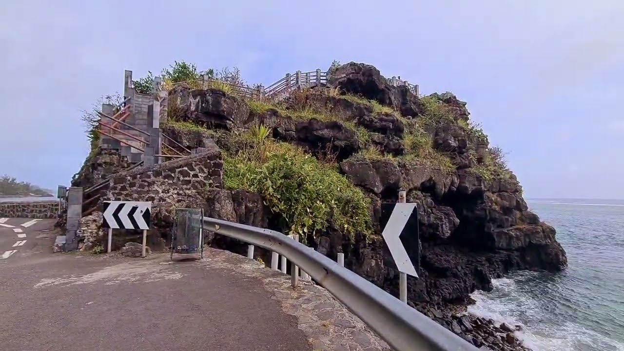 Cyclone Candice à Macondé et Le Gorges à L'île Maurice du Sud