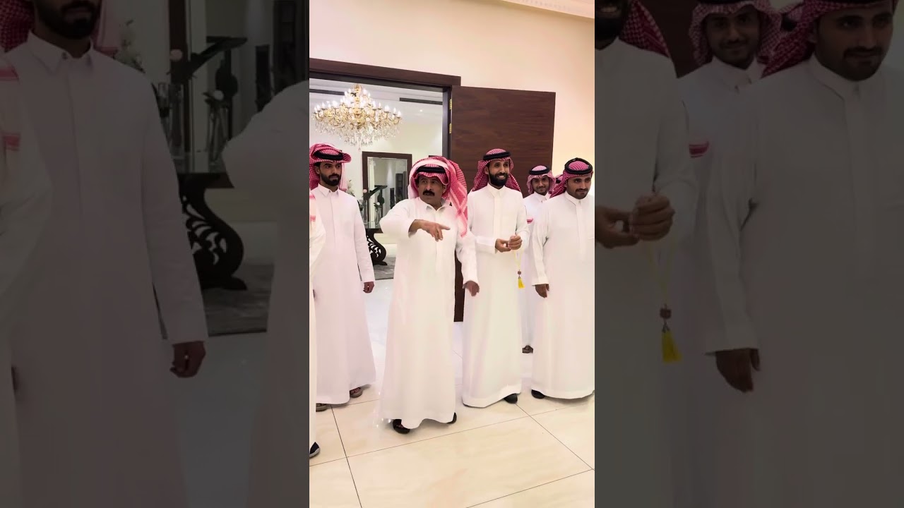 دخول الشاعر منصور بن عايف العليي في مناسبة سعد المهداني