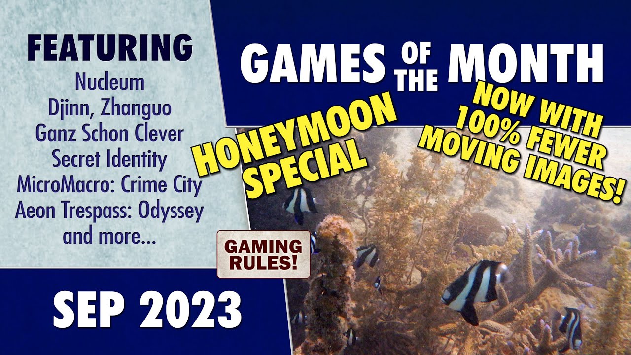Best Games of the Month - September 2023 VLOG