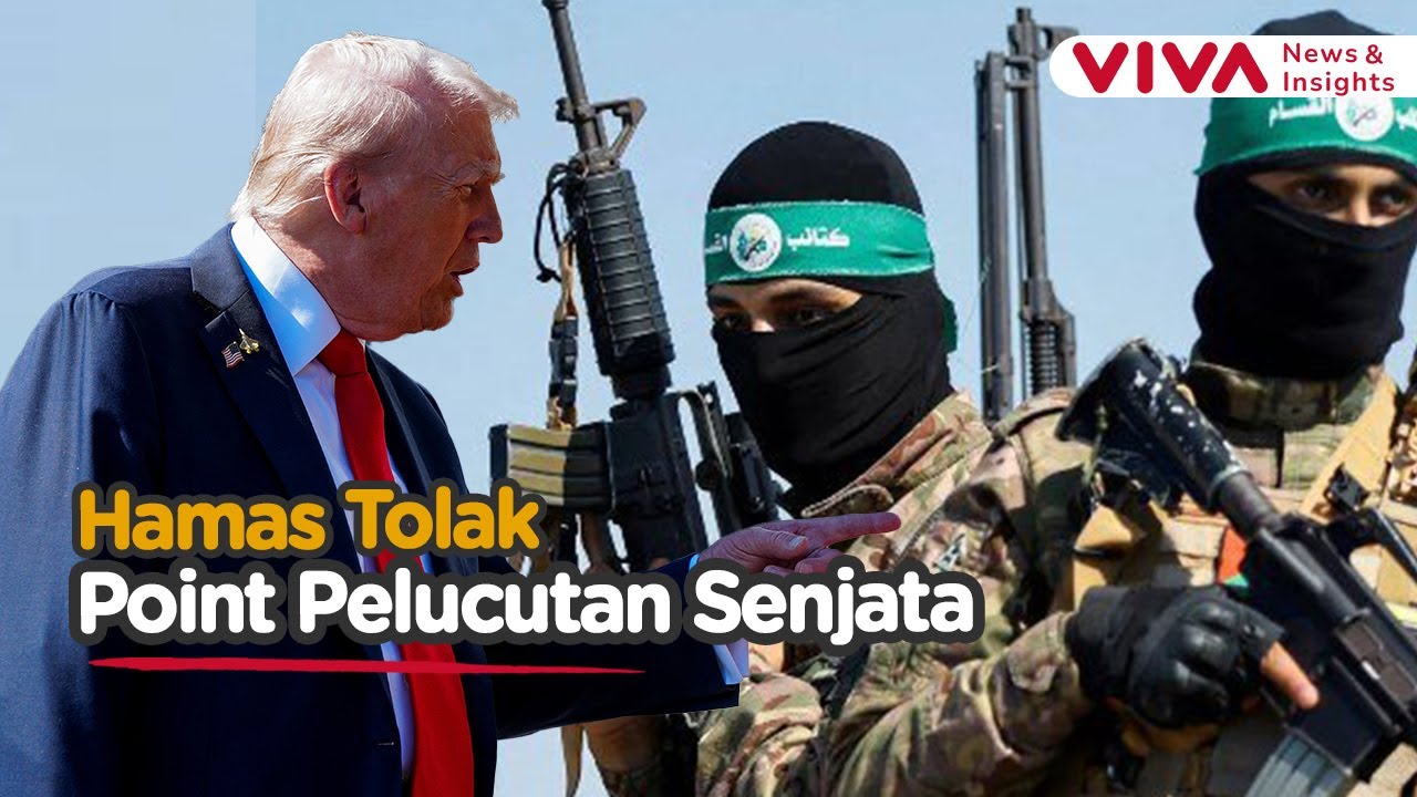 Hamas Tantang Trump! Tegas Tolak Serahkan Senjata Sebelum Palestina Merdeka