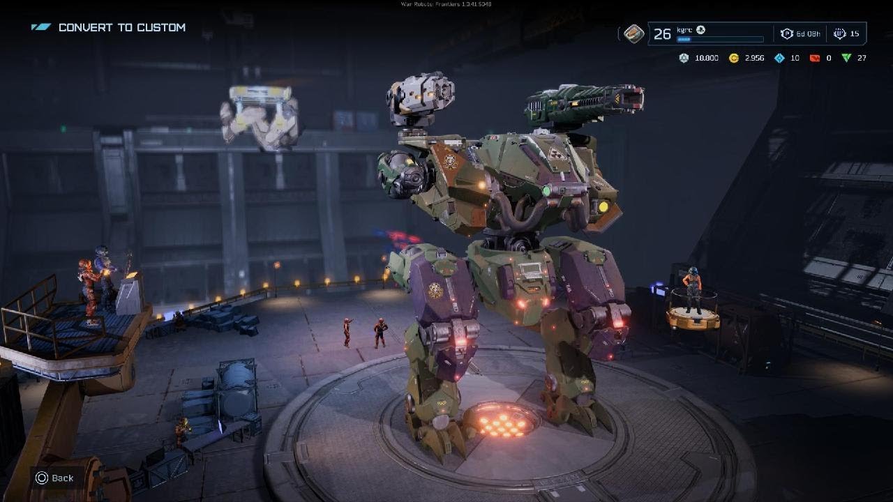 War Robots: Frontiers - Hanger Tour. Stats update and build guide to break the Meta.