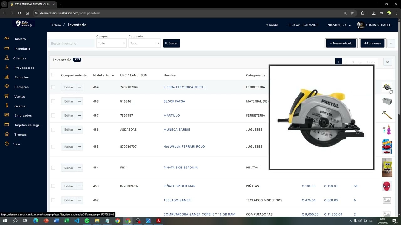 👉 Sistema para Ferreterías y Distribuidores | Control de Ventas e Inventario #sistema #ferreterias