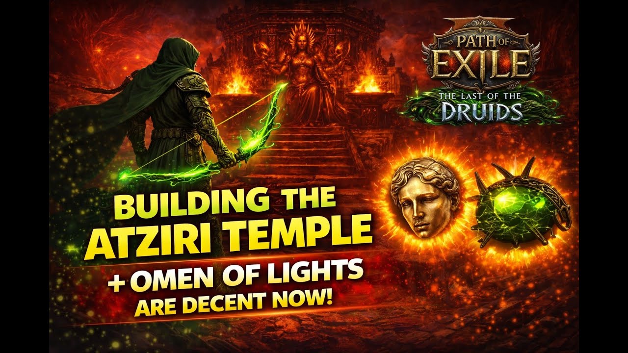 🔴 Path of Exile 2 LIVE – Poison Pathfinder | Abyss Farm and Building the ATZIRI temple!