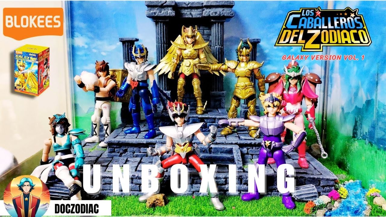 BLOKEES Saint Seiya Galaxy Vol. 1 (¡Incluye armado!) Unboxing