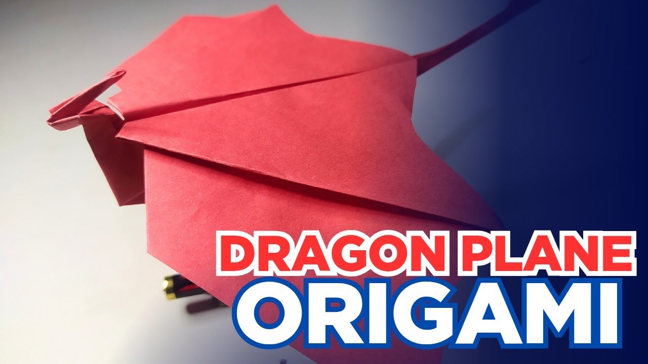 CARA MUDAH MEMBUAT ORIGAMI NAGA TERBANG