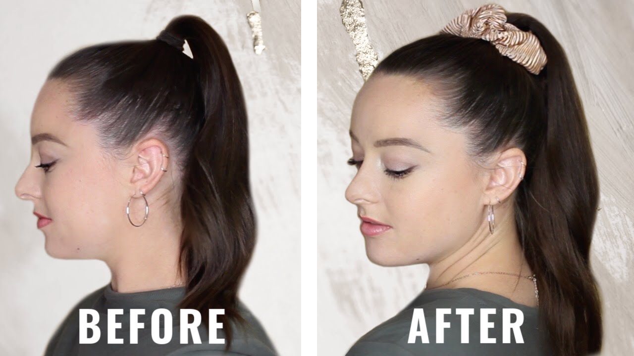 VOLUMIZED PONYTAIL HAIRSTYLE (QUICK & EASY)