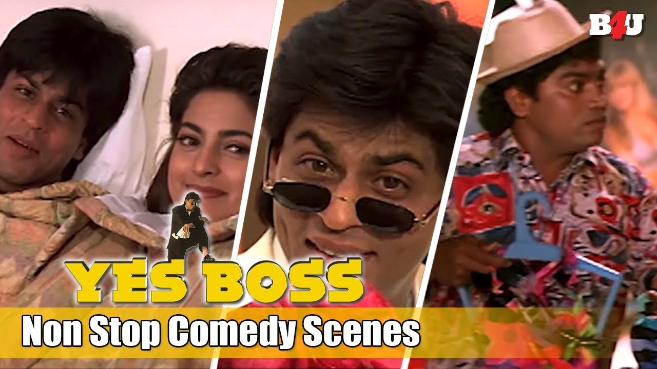 Best Comedy Scenes of Shah Rukh Khan - Yes Boss | Juhi Chawla, Johnny Lever,  | Full HD 1080p