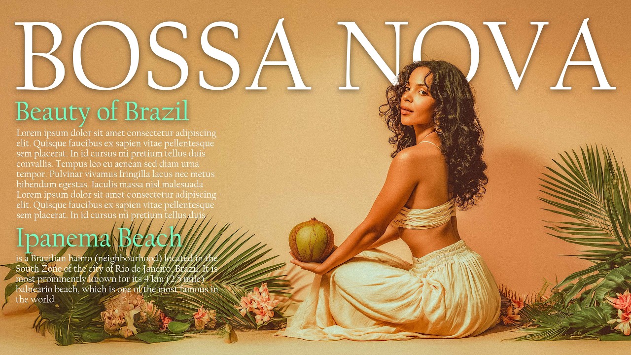 Bossa Nova Energy Flow  ~ Jazzy Latin Music Mix for Work, Deep Focus & Productivity