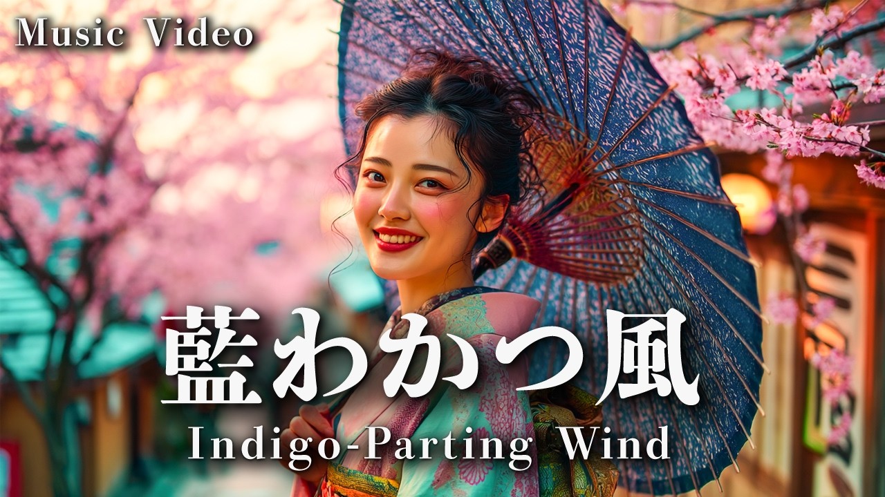 【令和のネオ演歌】 忘れられないまま、藍に染まって春が来る ｜ 藍わかつ風 – Indigo-Parting Wind –【オリジナルMV】