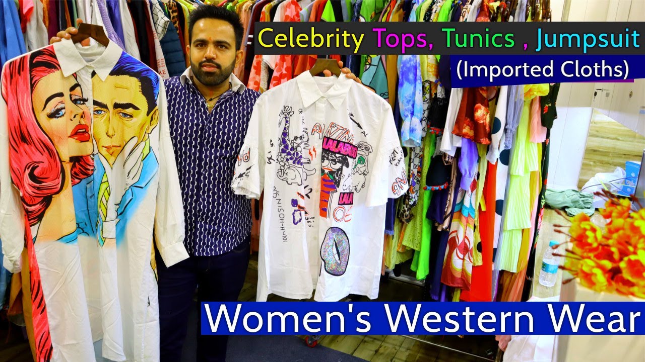 Western Wear Imported Celebrity Tops, Tunics , Jumpsuit - Premium Quality Girls TOPS