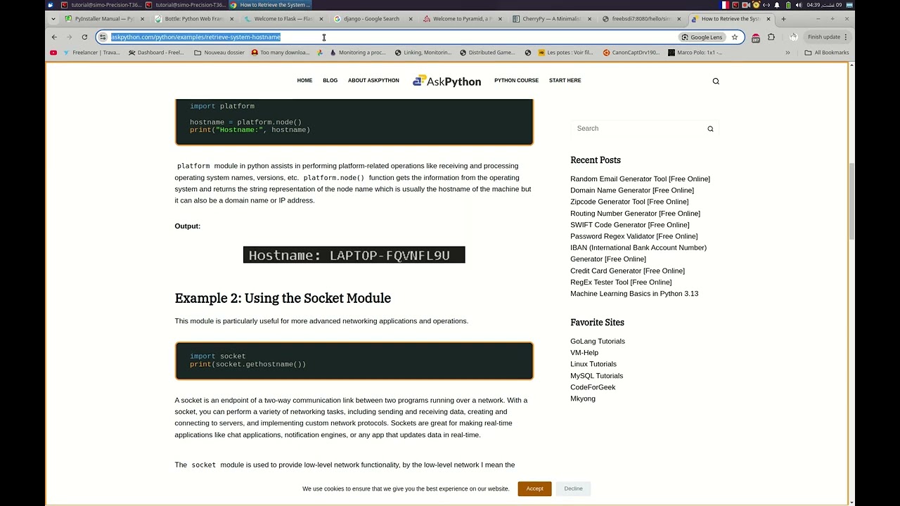 Bundle Python3 code into binary with Pyinstaller on FreeBSD&Linux شرح بالدارجة المغربية