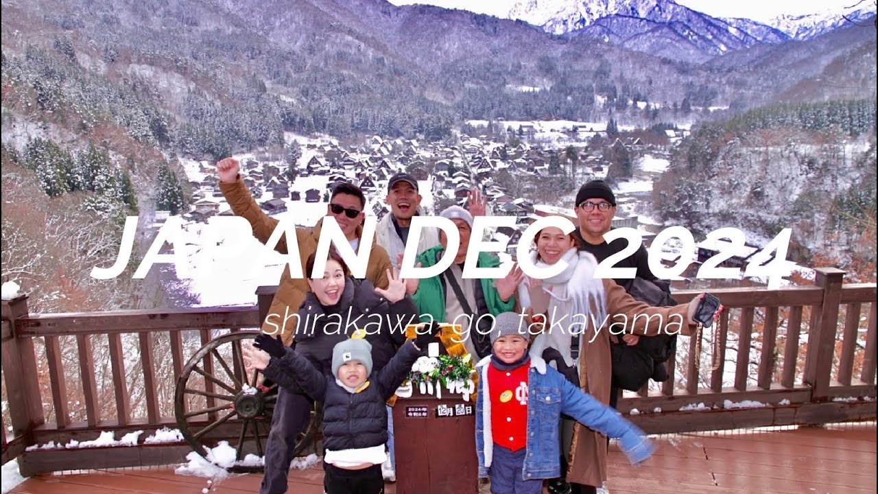 JAPAN VLOG: TAKAYAMA and SHIRAKAWA-GO in DECEMBER from NAGOYA | HOW MUCH? DIY vs KLOOK TOUR?