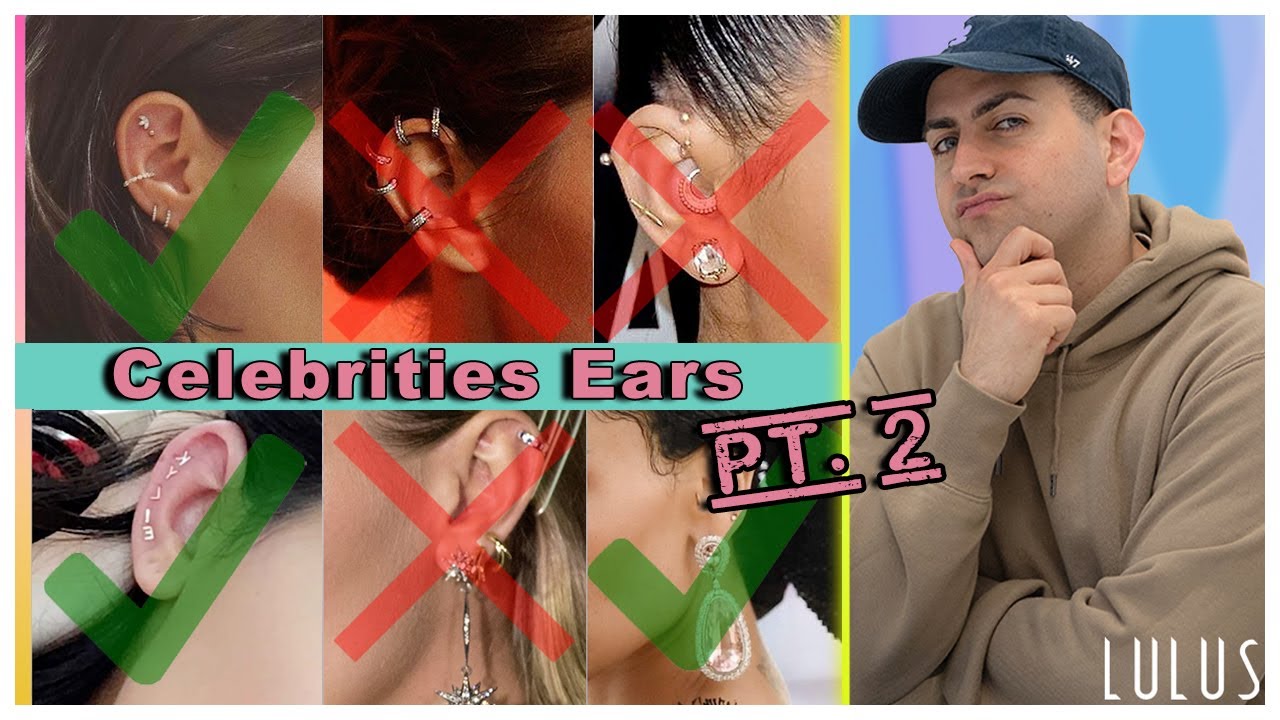 Professional Ear Stylist Judges A List Celebrities' Piercings Pt.2