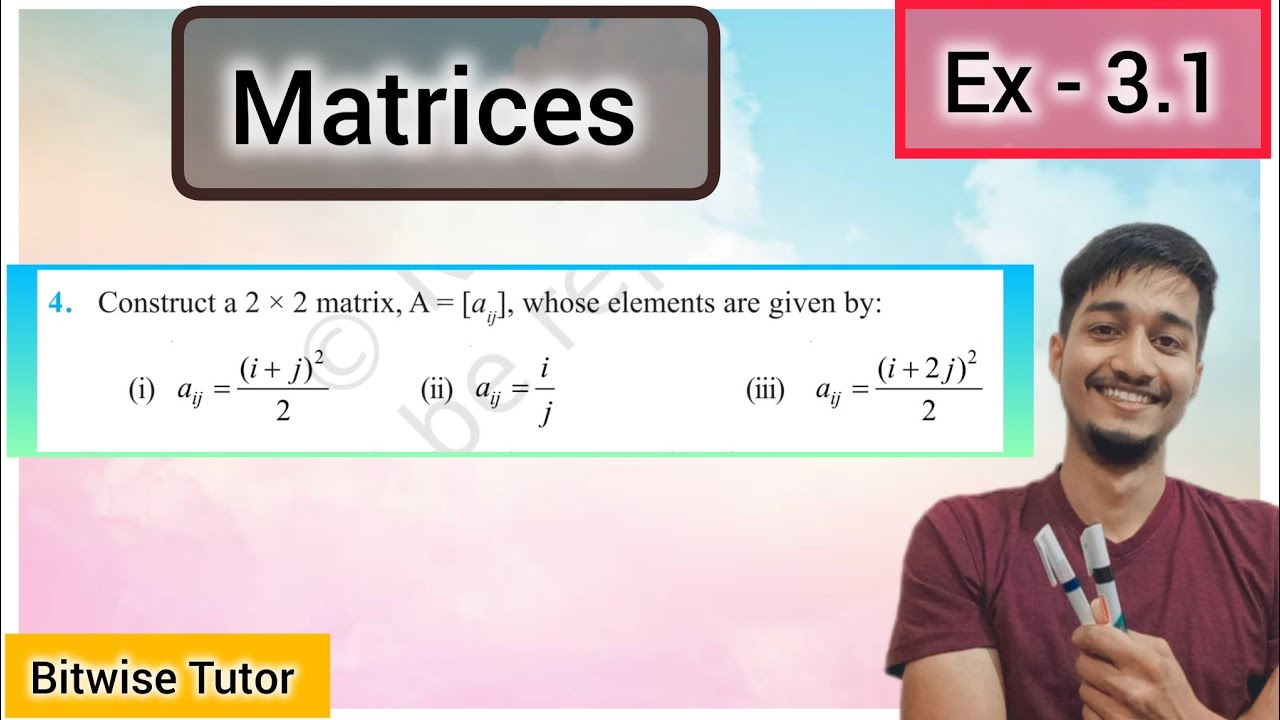 Class 12 Ex 3.1 Q4 Maths | Ex 3.1 class 12 maths q4 | Question 4 exercise 3.1 Class 12