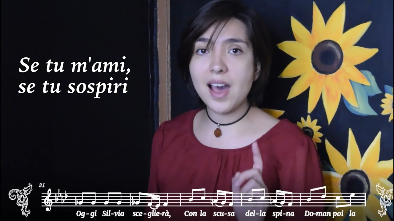 17 Se tu m'ami (F minor) - Parisotti - Rolli - Pergolesi - Yael Salas