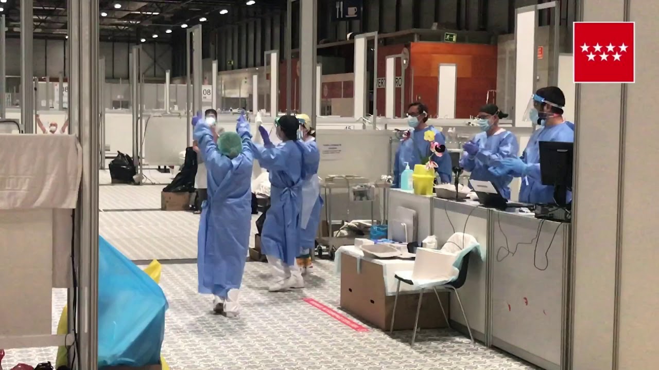 09.04.2020 Resistiré en el Hospital de la Comunidad de MADRID en IFEMA