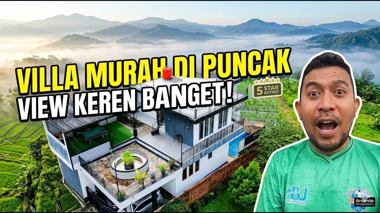VILLA MURAH PUNCAK BOGOR: Private Pool & Mountain View! 🏔️ (Holiday Recommendations)