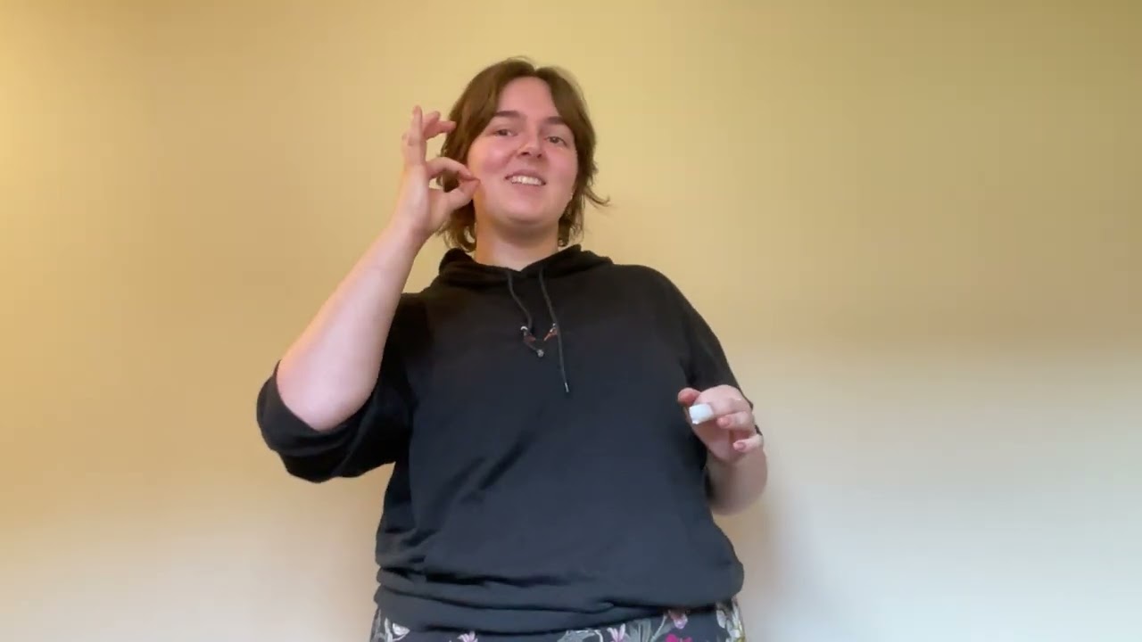 ASL video: Hobbies