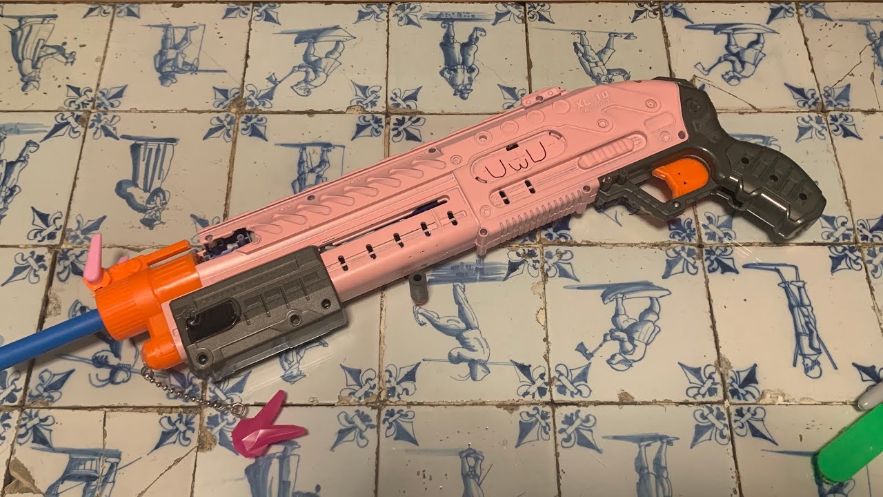 The UwU Shotgun.  A brass breach Adventure Force Liberator.