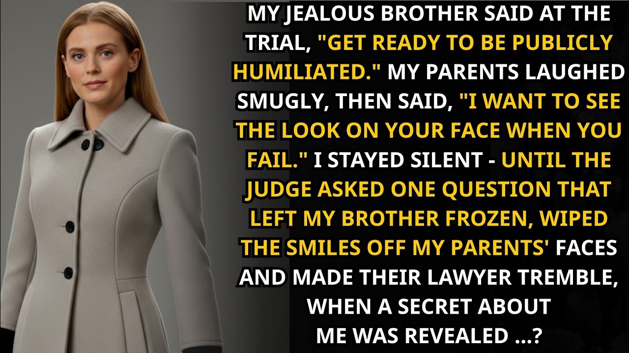 My jealous brother hired a lawyer to declare me bankrupt public—until the judge asked one question!