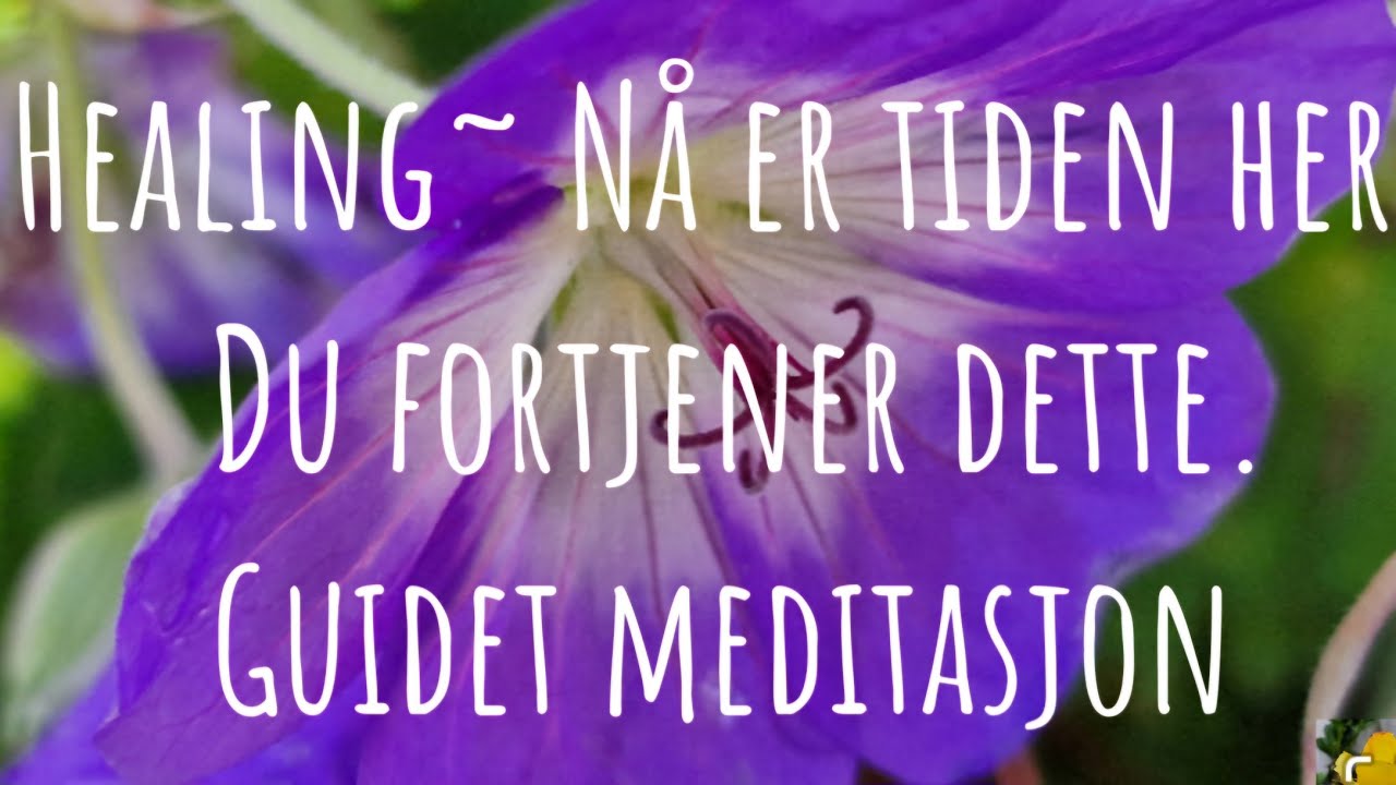 Healing~På en ny måte. Du fortjener dette🩷🙏Guidet meditasjon. Chakra rens.