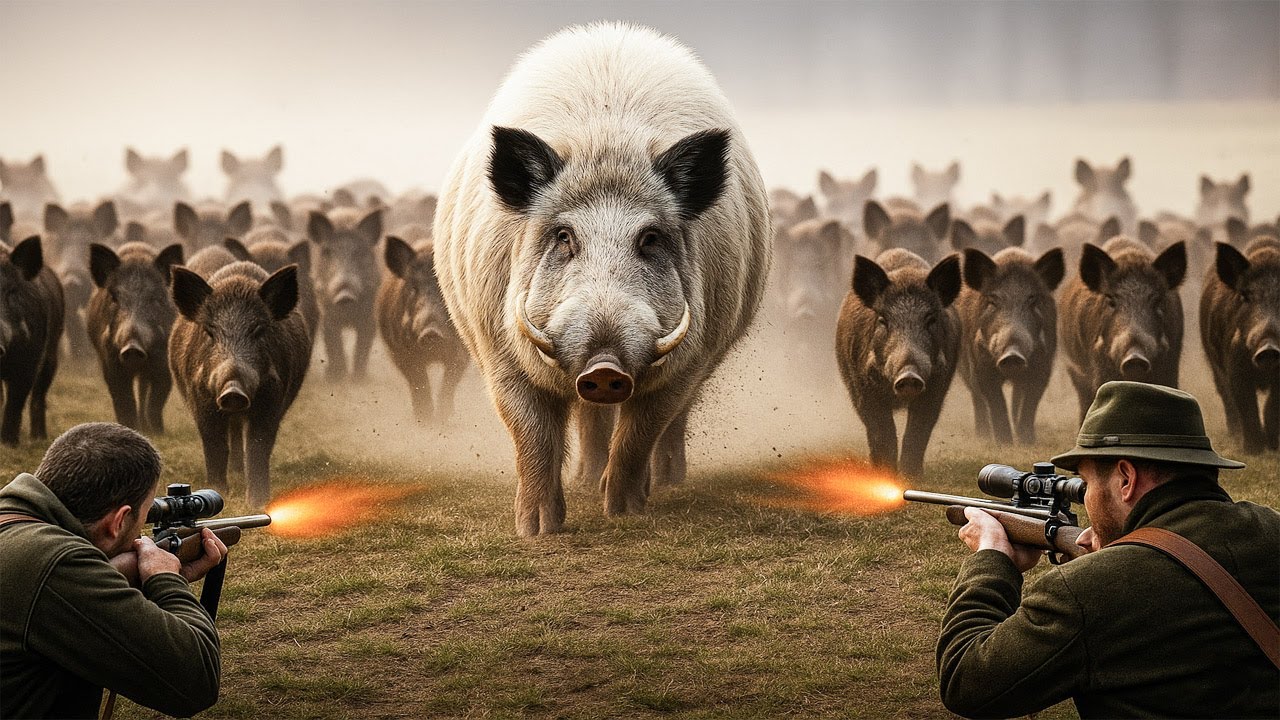 Unglaublich! Mutanten-Wildschwein-Anf&uuml;hrer gegen Bauern &ndash; epische Schlacht beginnt