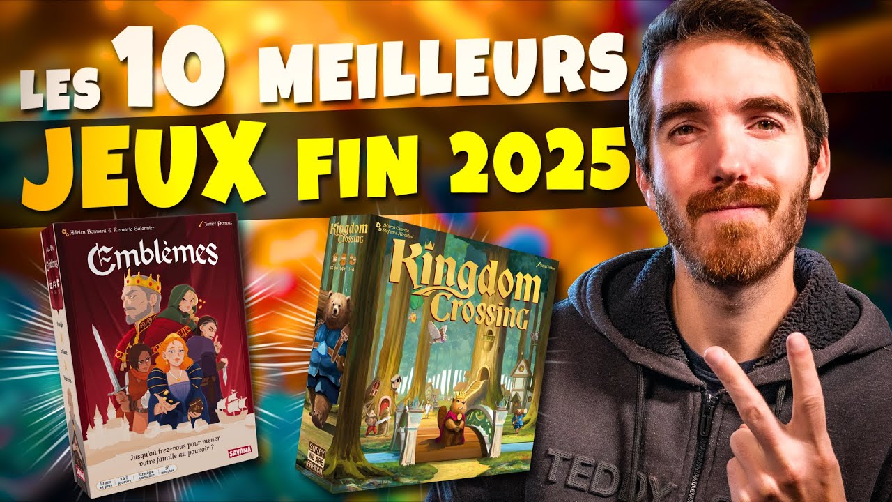 Les 10 MEILLEURS JEUX de cette fin d'ann&eacute;e 2025 !