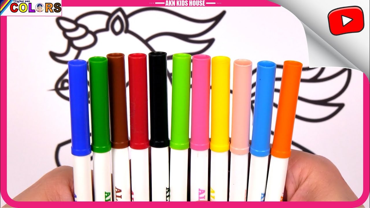 '' Horse'' Unicorn Coloring Pages for Kids/ Akn Kids House