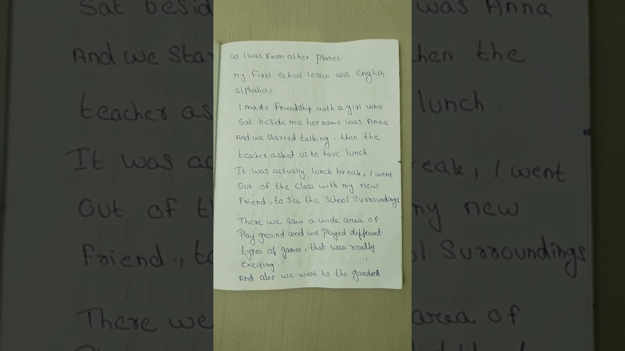 IELTS speaking cue card 2 Describe the first day of school