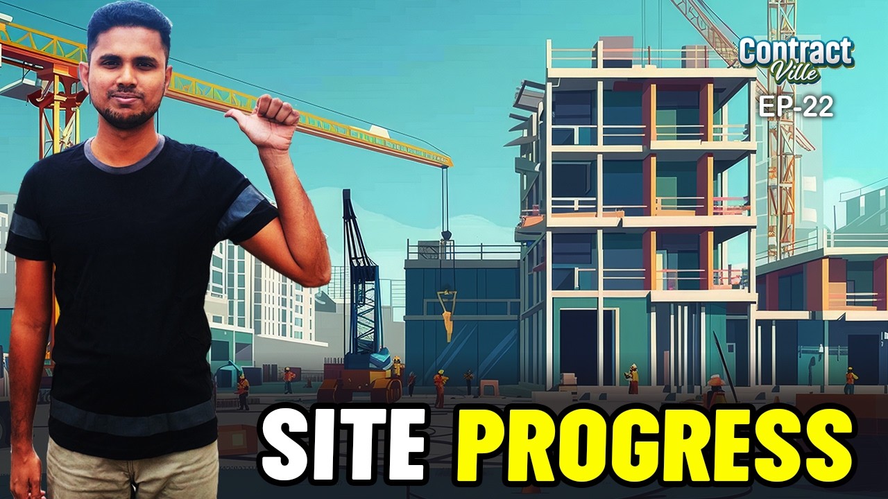 Finish the Basement Work | Contract Ville Gameplay | Simulator Games | EP - 22 | Tamil Play Games