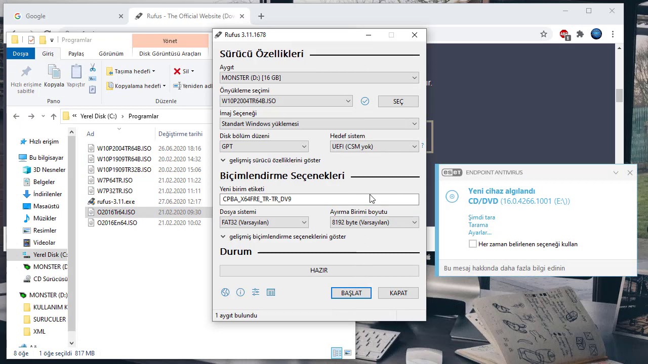 FORMAT USB HAZIRLAMA | HİÇ BİLMEYENE GÖRE