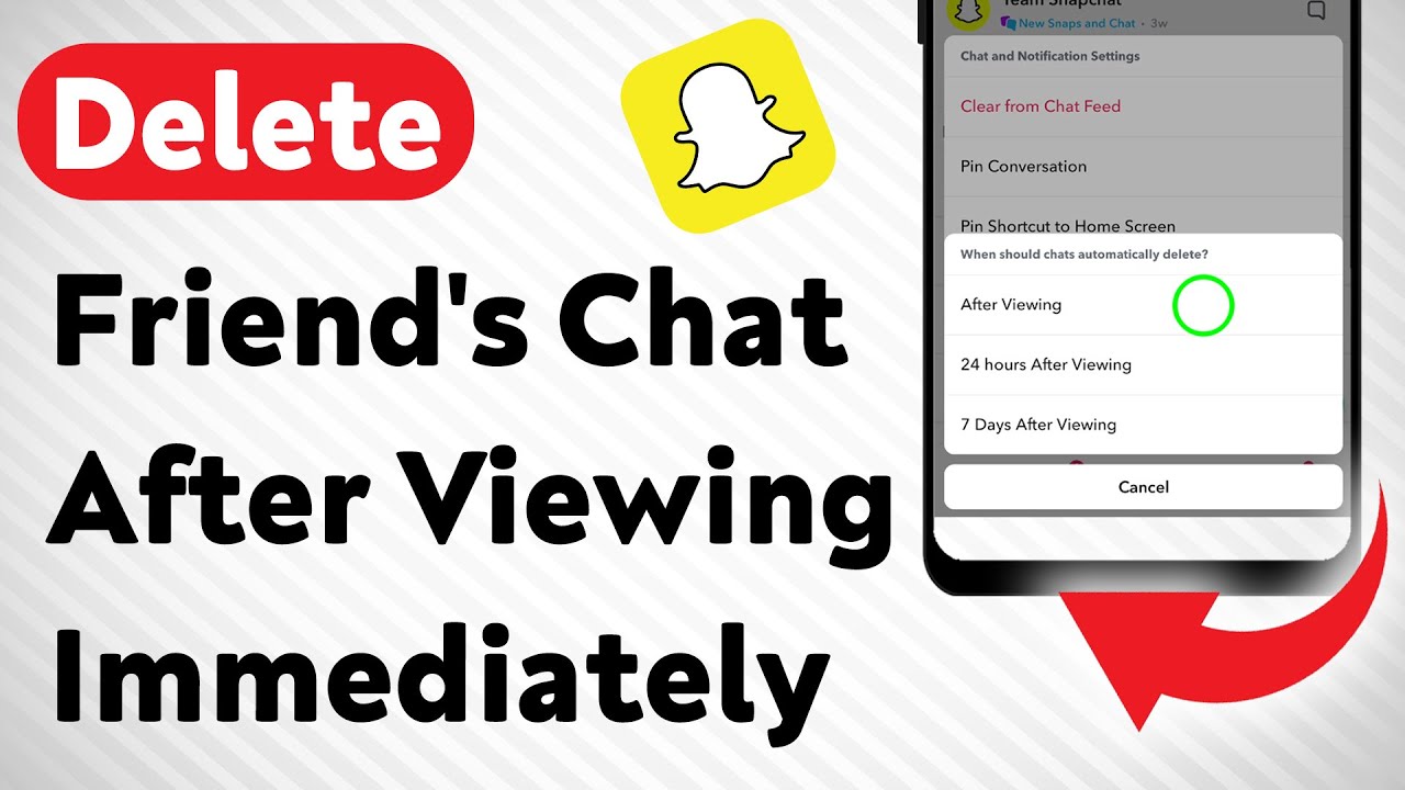 Как удалить чат друга сразу после просмотра в Snapchat (обновлено)