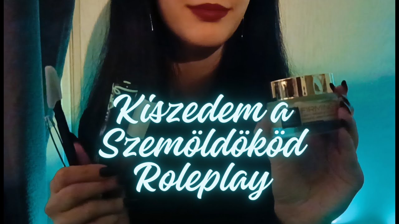 Magyar ASMR | Segítek Kiszedni a Szemöldököd + Arcápolás ☺️💗#asmr #magyarasmr #tapping #whispering