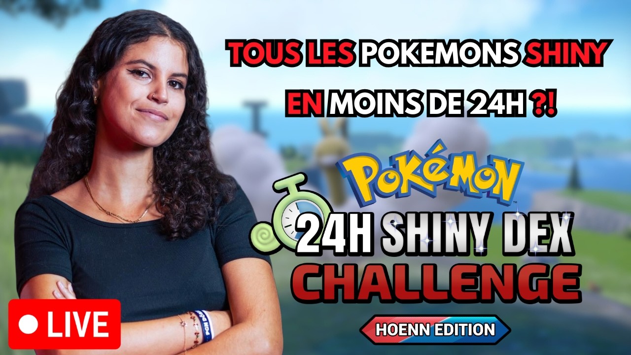 ATTRAPER TOUS LES POKEMONS SHINY DE HOENN EN 24H MAX ! SHINY DEX CHALLENGE HOENN EDITION