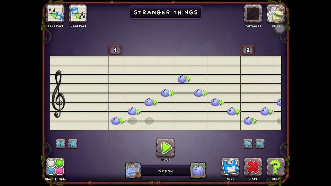 Quick tutorial for stranger things in my singing monsters composer island