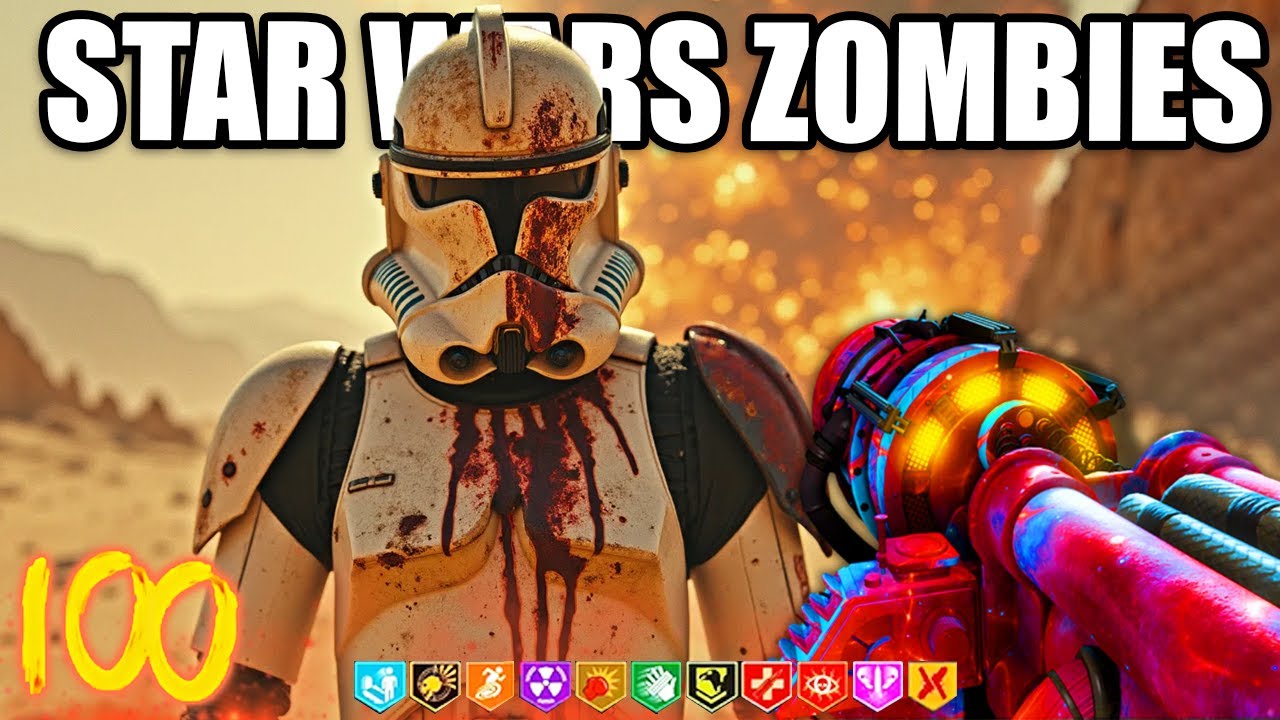 CALL OF DUTY x STAR WARS ZOMBIES IS INSANE.