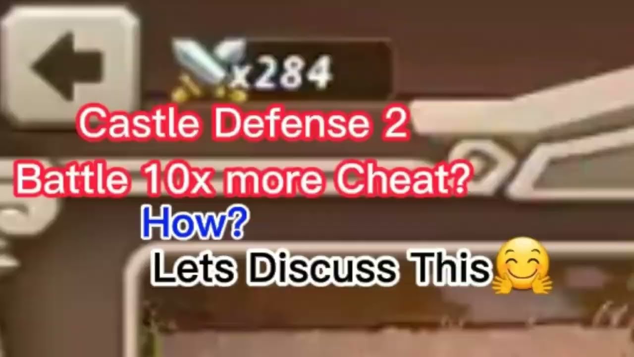 Castle Defense 2 cheat? ULTRA