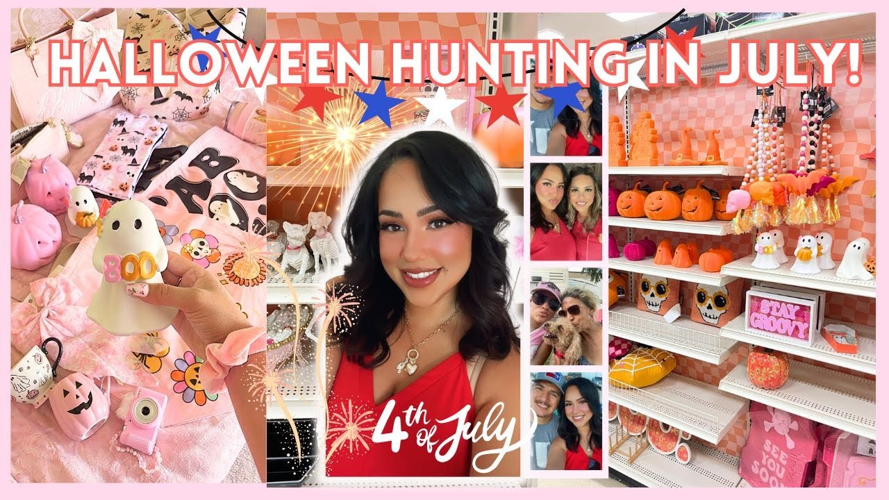 DAY IN MY LIFE! HALLOWEEN HUNTING IN JULY!