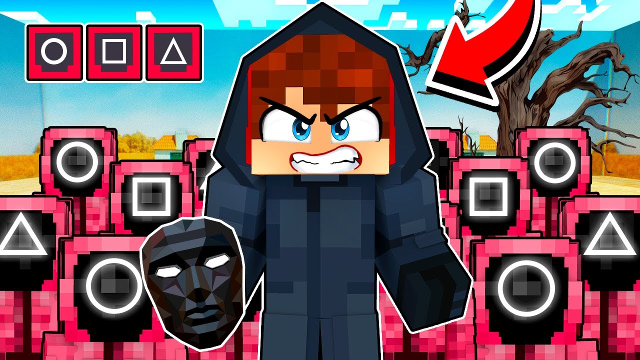 ZOSTAJE LIDEREM SQUID GAME 2 i WYDAJE ROZKAZY w Minecraft!