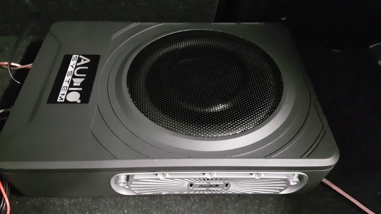 Audio System US08 Active 200W RMS Subwoofer pod fotel