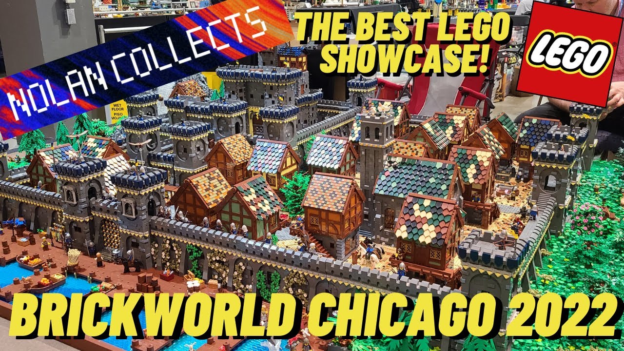 THE BEST LEGO DISPLAYS YOU'LL EVER SEE!! Brickworld Chicago 2022!!