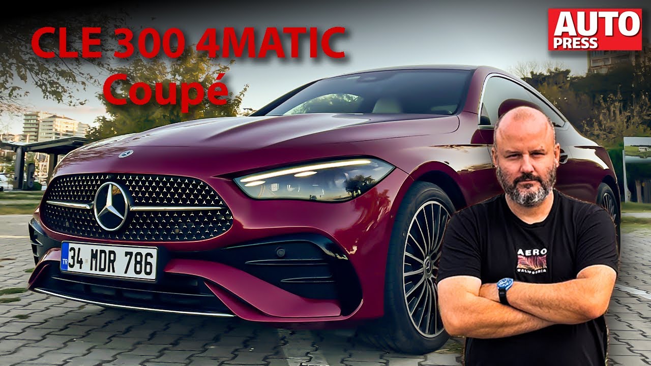2024 Mercedes-Benz CLE 300 4MATIC Coupe AMG test sürüşü | Sinan Sertoğlu