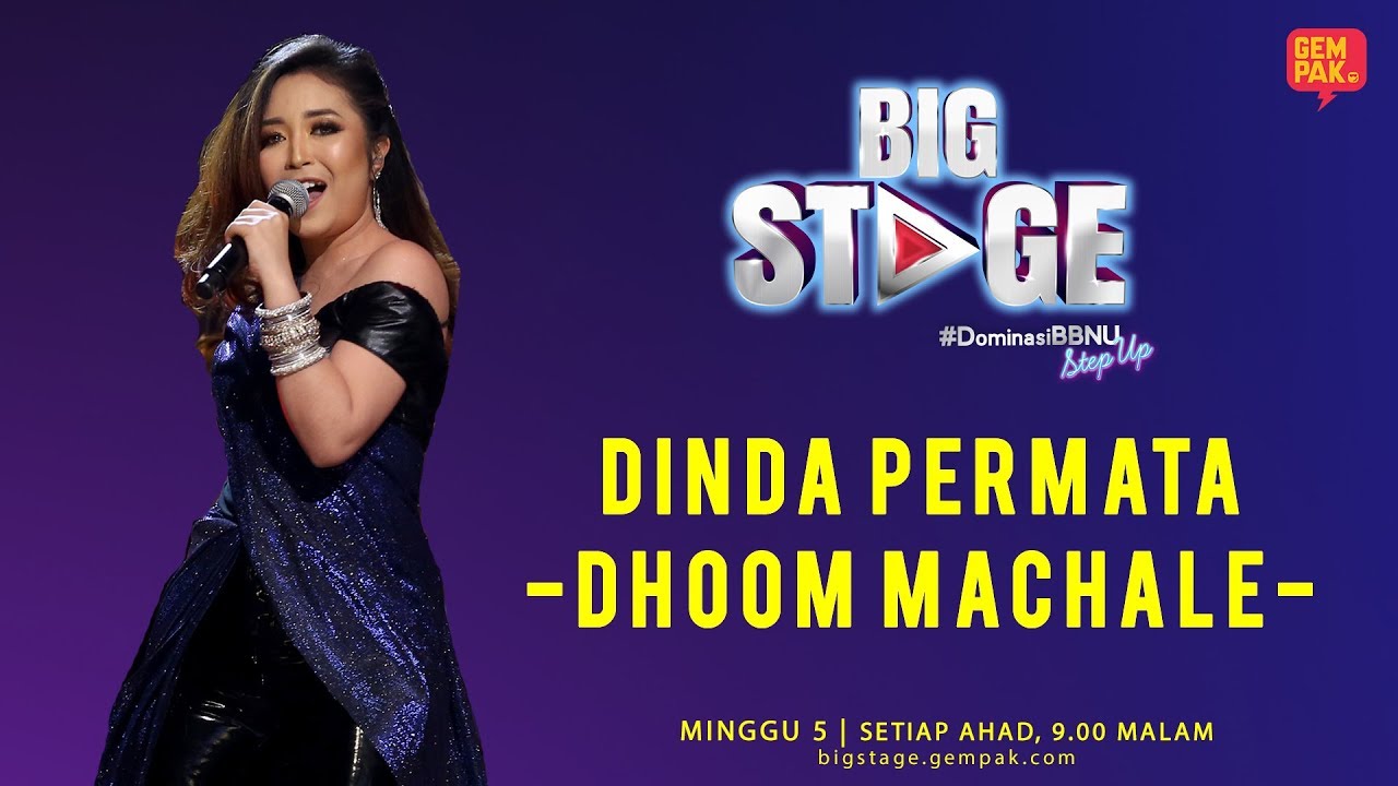 Dinda Permata - Dhoom Machale | Big Stage Minggu 5