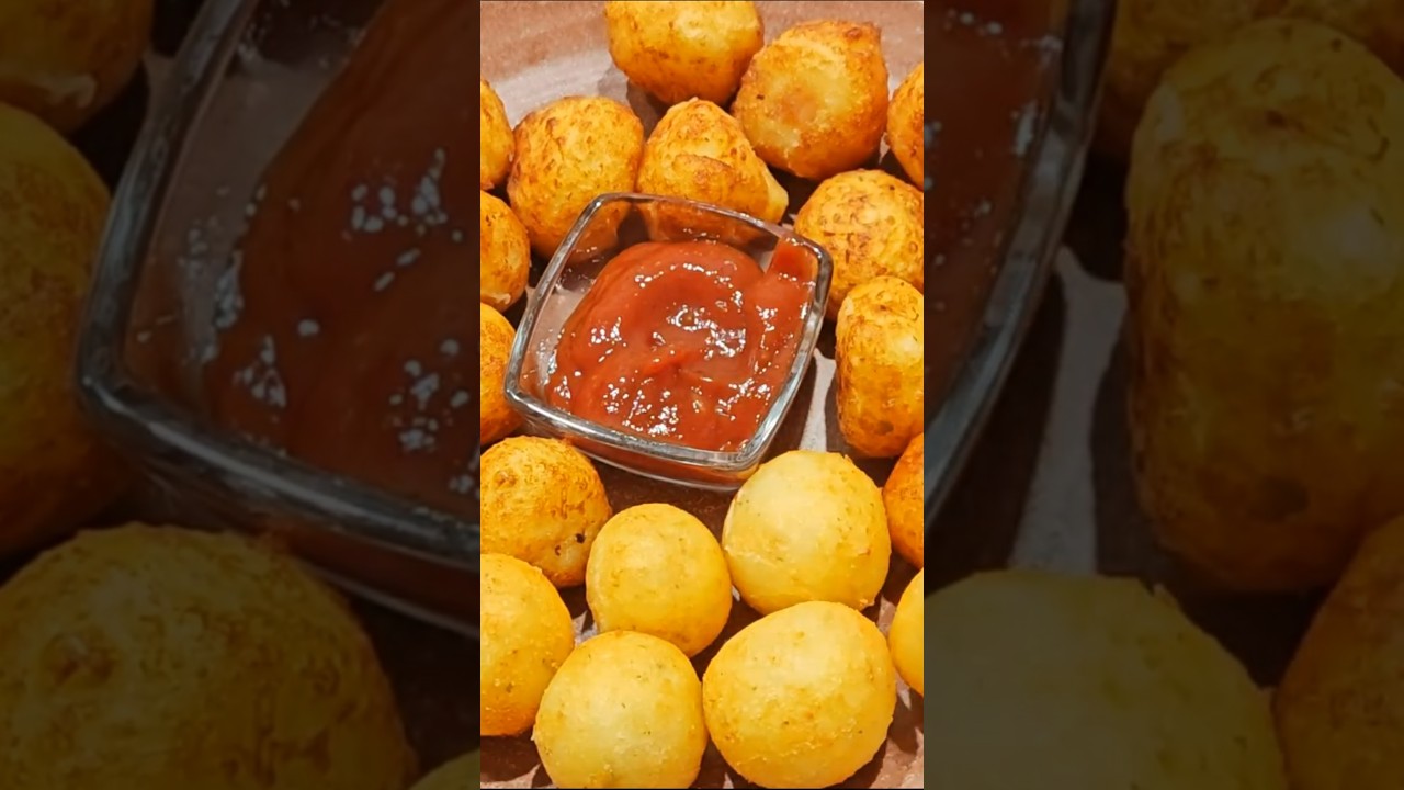 Crispy Potato Balls The Perfect Snack #shorts